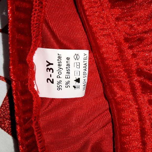 NWT Candy Cane Cutie White Sweatshirt and Pants Set - Picture 9 of 14